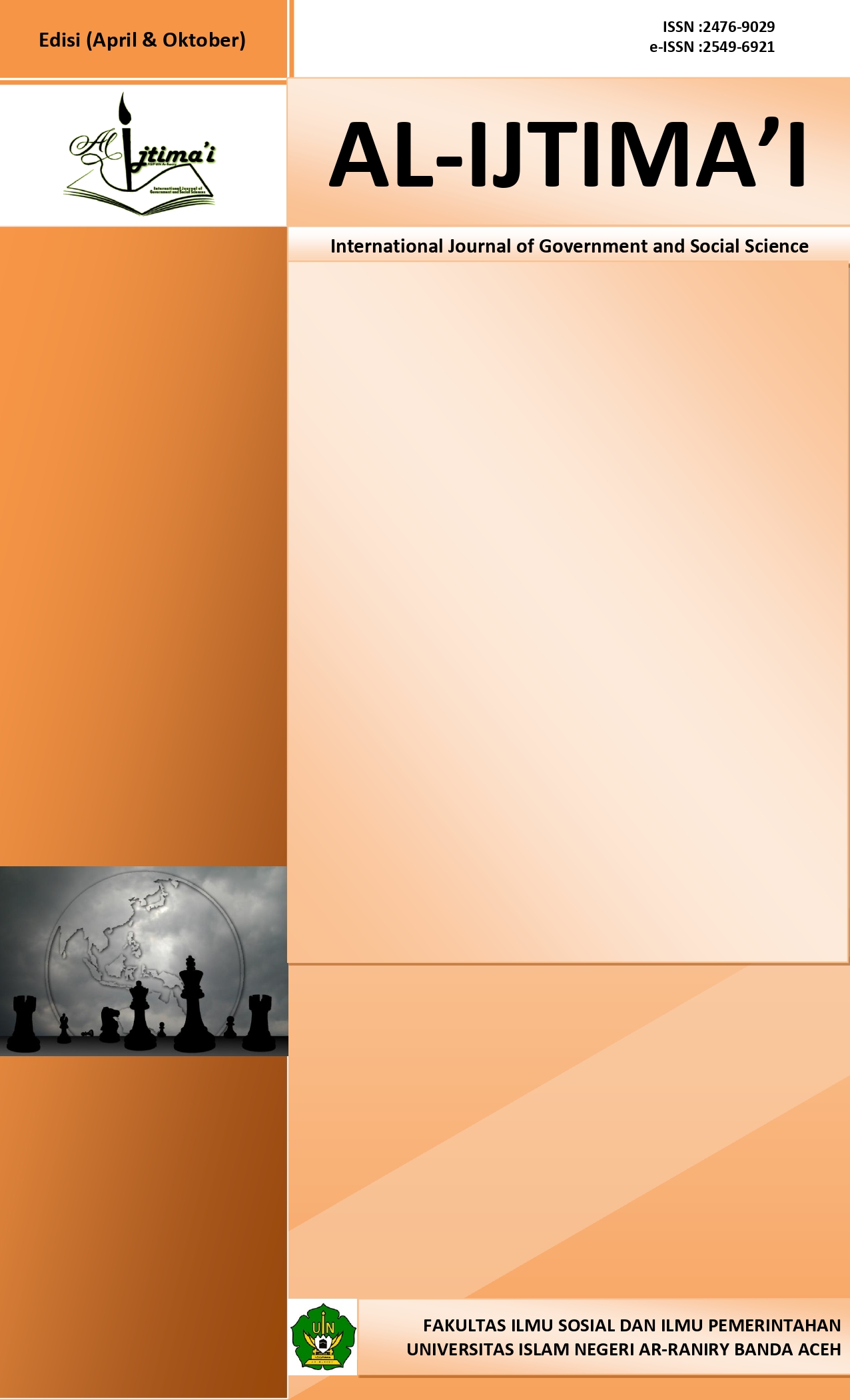 					View Vol. 11 No. 1 (2025): Al-Ijtima`i: International Journal of Government and Social Science
				