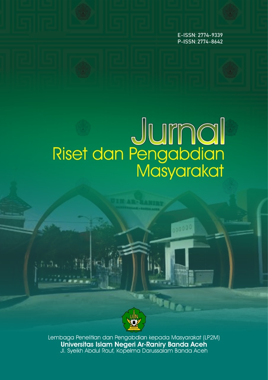 Jurnal Riset dan Pengabdian Masyarakat