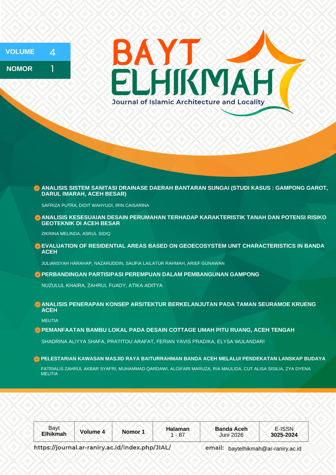 					View Vol. 4 No. 1 (2026): Bayt ElHikmah
				