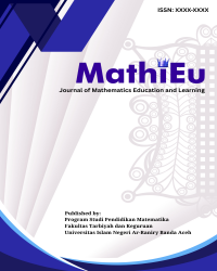 MathiEu: Journal of Mathematics Education and Learning